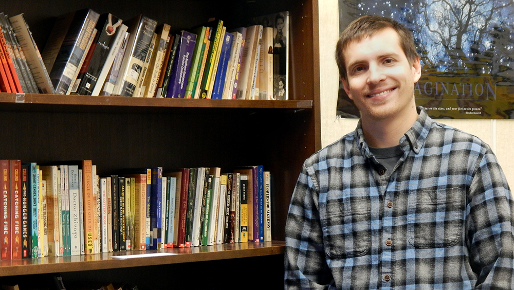 Pictured is English alumnus Simon Huff.